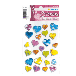 Herma Coeur 3D cristal