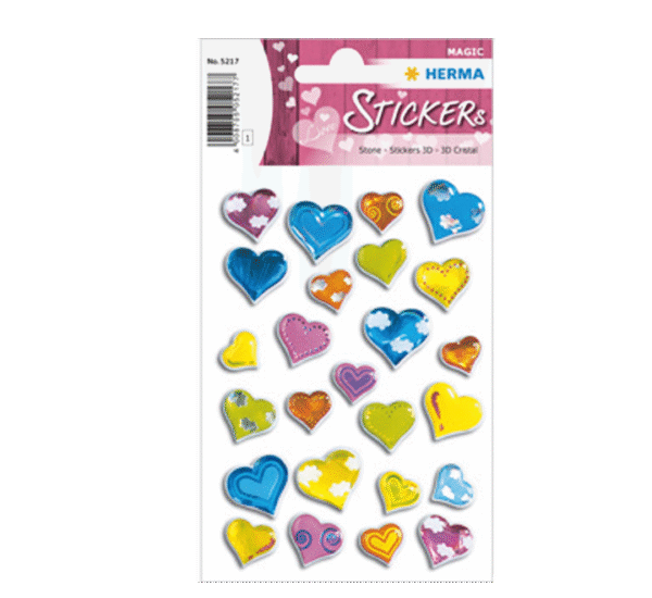 Herma Coeur 3D cristal
