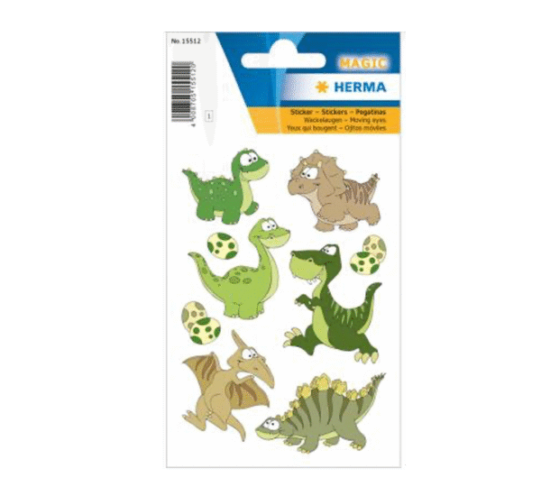 Herma Dinosaures yeux